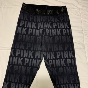 Black and White Cropped Leggings